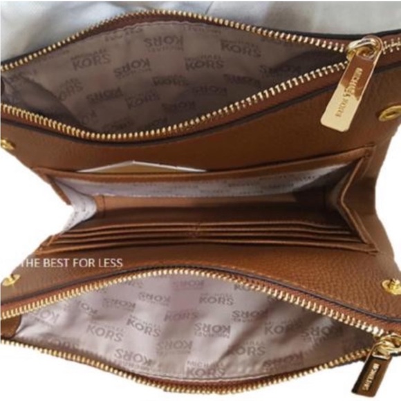 Michael Kohrs Fulton Crossbody Bag-Brown - Picture 2 of 4